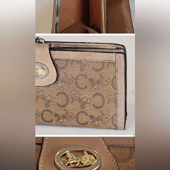 Vintage CELINE Paris Horse Carriage C Macadam Long
Bifold Wallet D02 - Picture 13 of 14